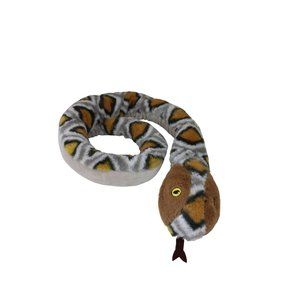 Eco Pals Snake Plush Rattle Rattlesnake Long 90903